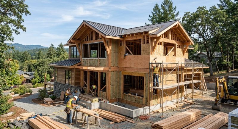 Custom Home Construction in Santa Rosa, CA