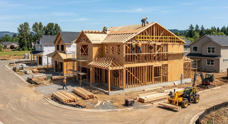 Custom House Building in Marin County, CA