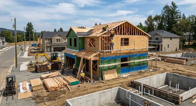 Farmhouse Construction in Sonoma County, CA